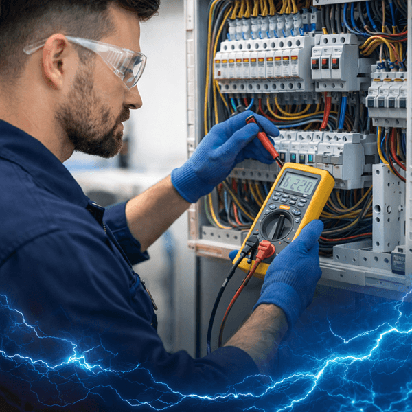 Arızalı sigorta ve şalterleri onarıp değiştirir.